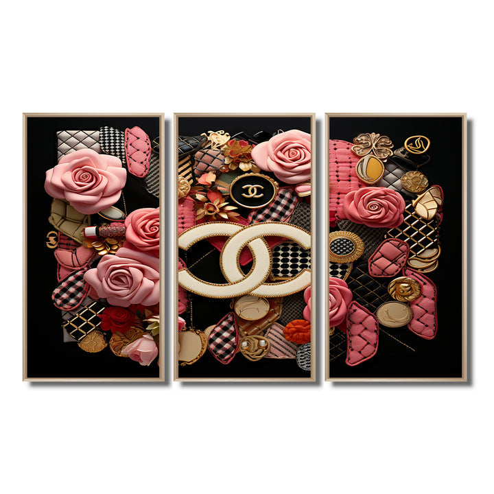 All Fashion Brands Logo II - Multi-Panel Canvas Prints