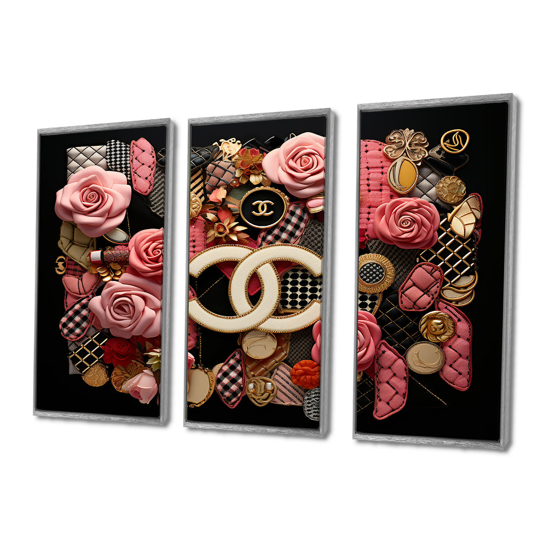 All Fashion Brands Logo II - Multi-Panel Canvas Prints