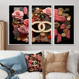 All Fashion Brands Logo II - Multi-Panel Canvas Prints
