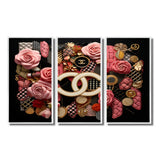 All Fashion Brands Logo II - Multi-Panel Canvas Prints