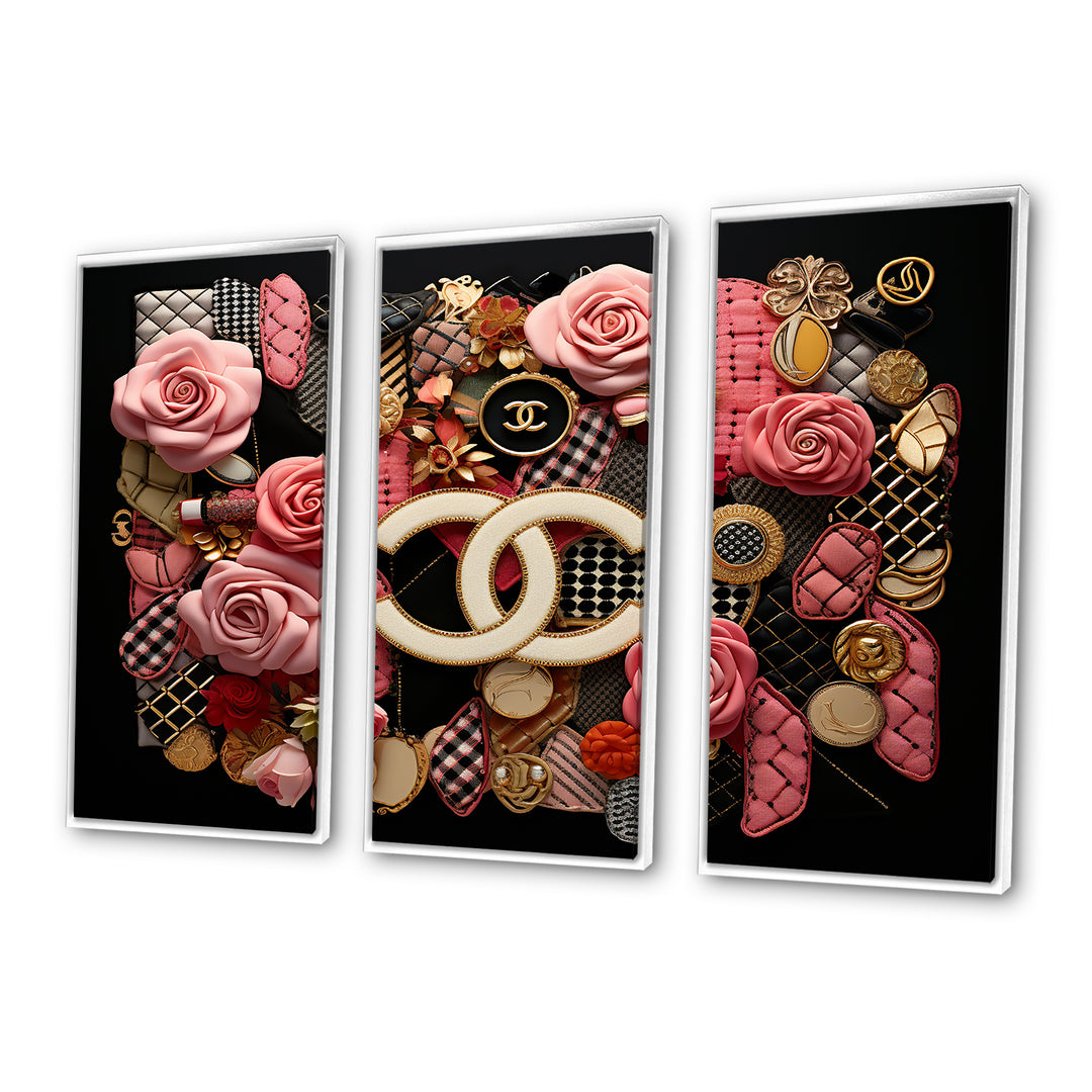 All Fashion Brands Logo II - Multi-Panel Canvas Prints