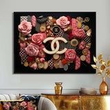 All Fashion Brands Logo II - Fashion Canvas Wall Art