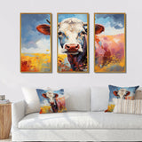 Cow Countryside Palette II - Split Multi-Panels Prints