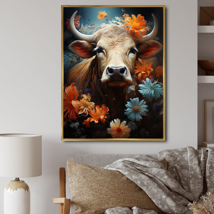 Cow Enchanted Pasture - Cow Wall Decor