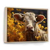 Cow Fields Of Gold - Cow Wall Decor