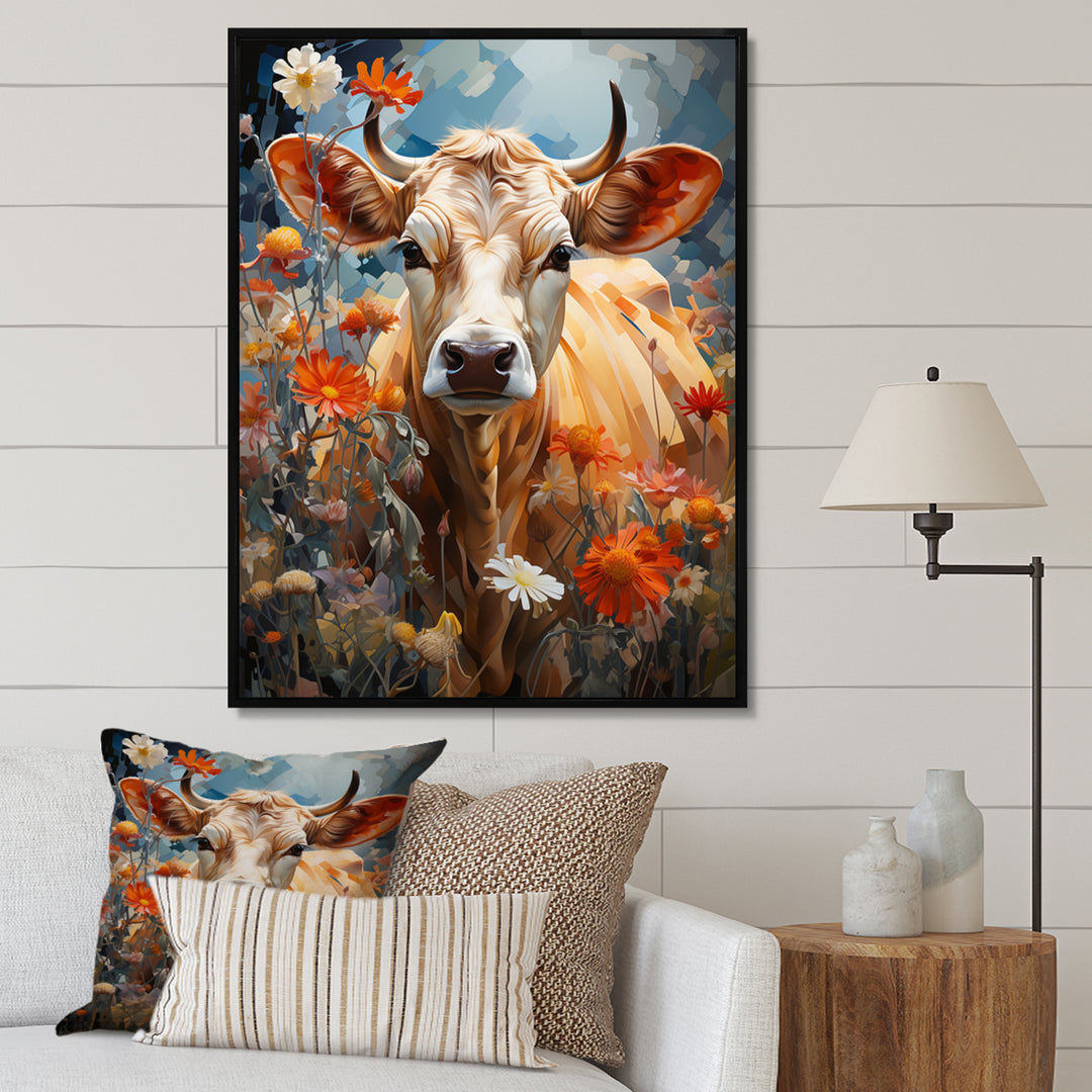 Cow Natures Mosaic - Cow Home Decor Art