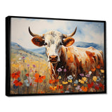 Cow Natures Symphony II - Animals Canvas Wall Art