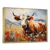 Cow Natures Symphony II - Animals Canvas Wall Art