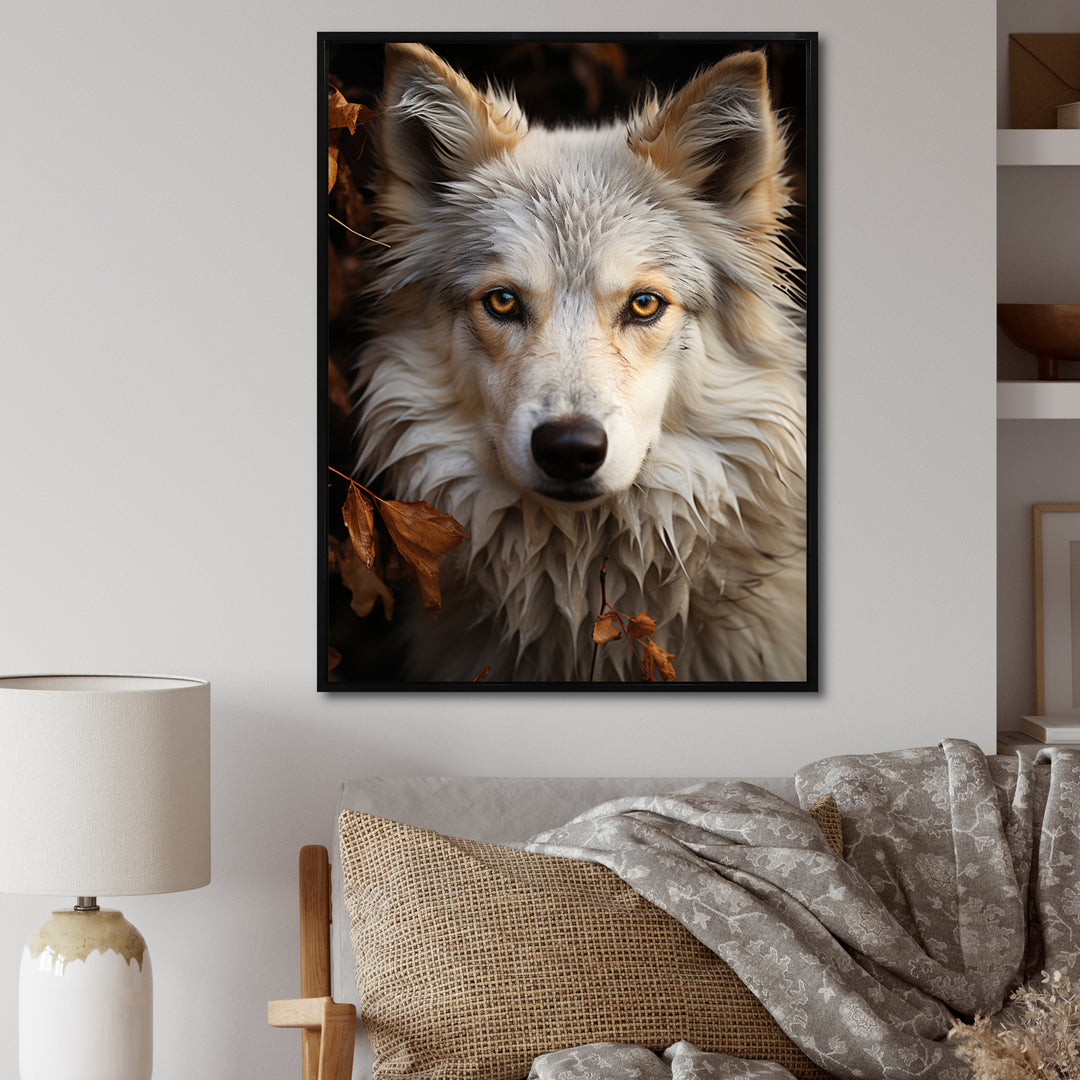 Wolf Self - Dog Canvas Wall Art