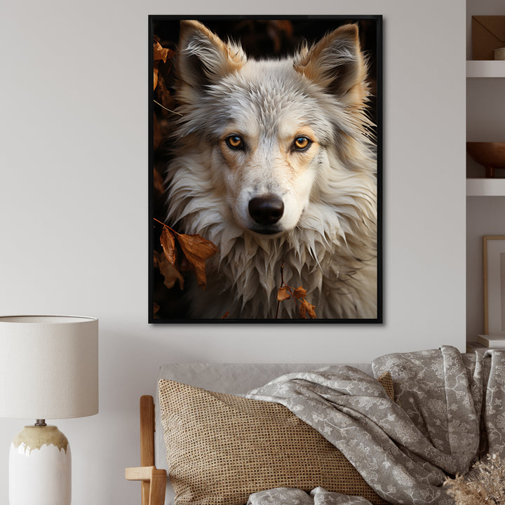 Wolf Self - Dog Canvas Wall Art