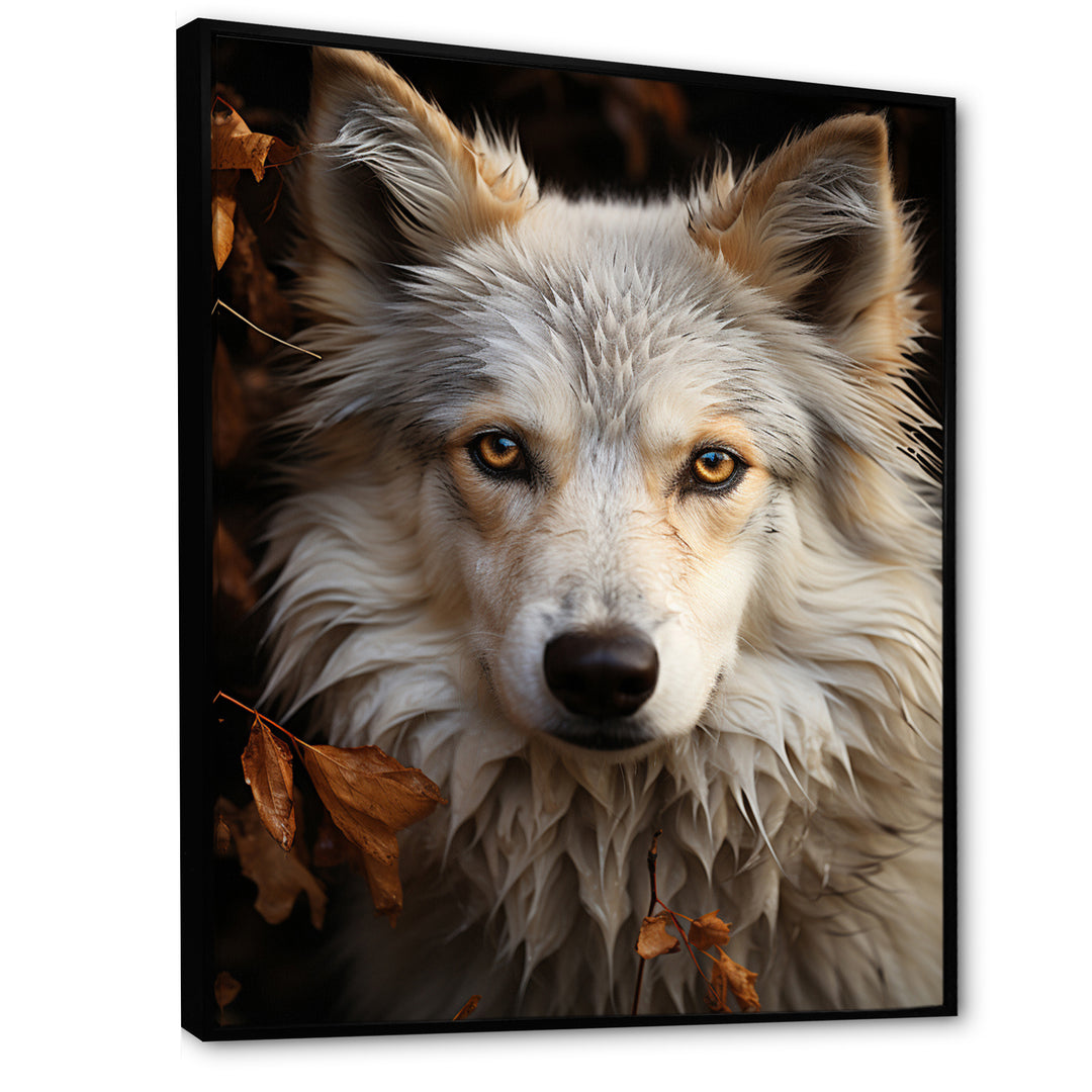 Wolf Self - Dog Canvas Wall Art