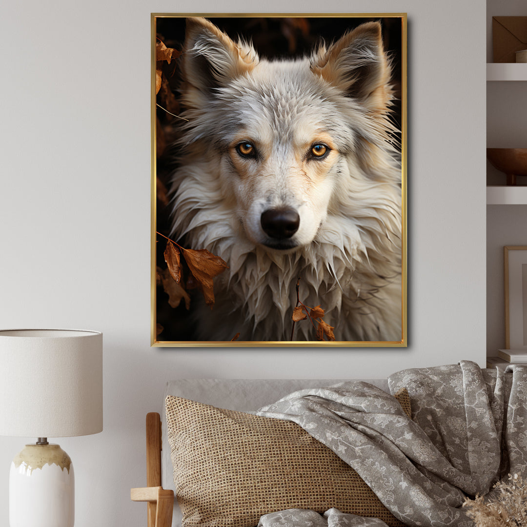 Wolf Self - Dog Canvas Wall Art