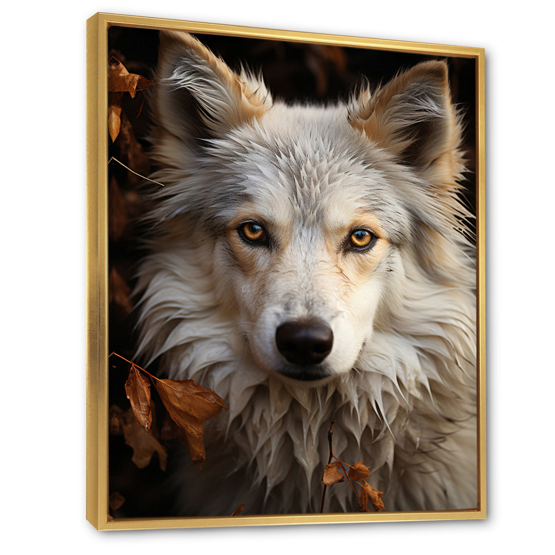 Wolf Self - Dog Canvas Wall Art