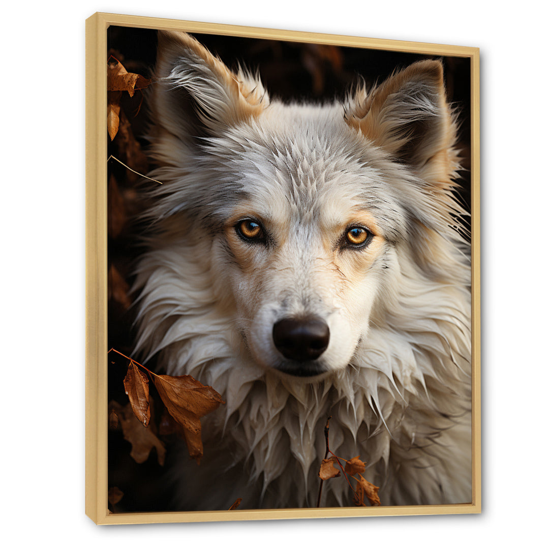 Wolf Self - Dog Canvas Wall Art