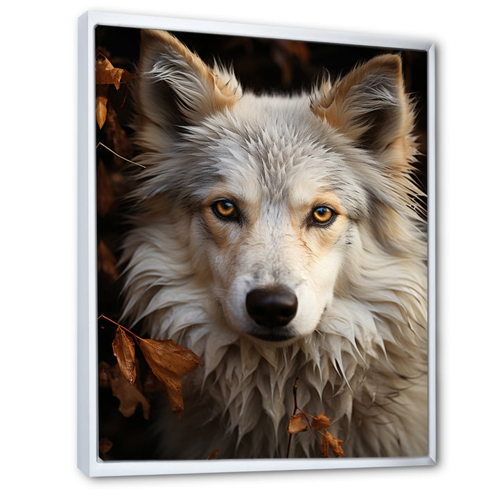 Wolf Self - Dog Canvas Wall Art
