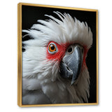 White Coral Animal Parrot - Parrot Canvas Wall Art