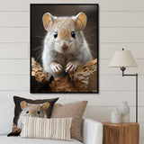 Cute Rodent - Rodent Framed Canvas Art