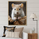 Cute Rodent - Rodent Framed Canvas Art