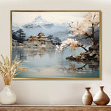 Asian Art Imperial Landscape II - People Canvas Wall Art