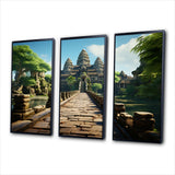 Asian Art Journey To Angkor II - Multi-Panels
