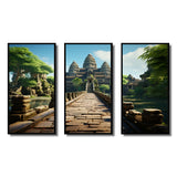 Asian Art Journey To Angkor II - Multi-Panels
