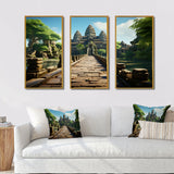 Asian Art Journey To Angkor II - Multi-Panels