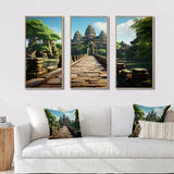 Asian Art Journey To Angkor II - Multi-Panels