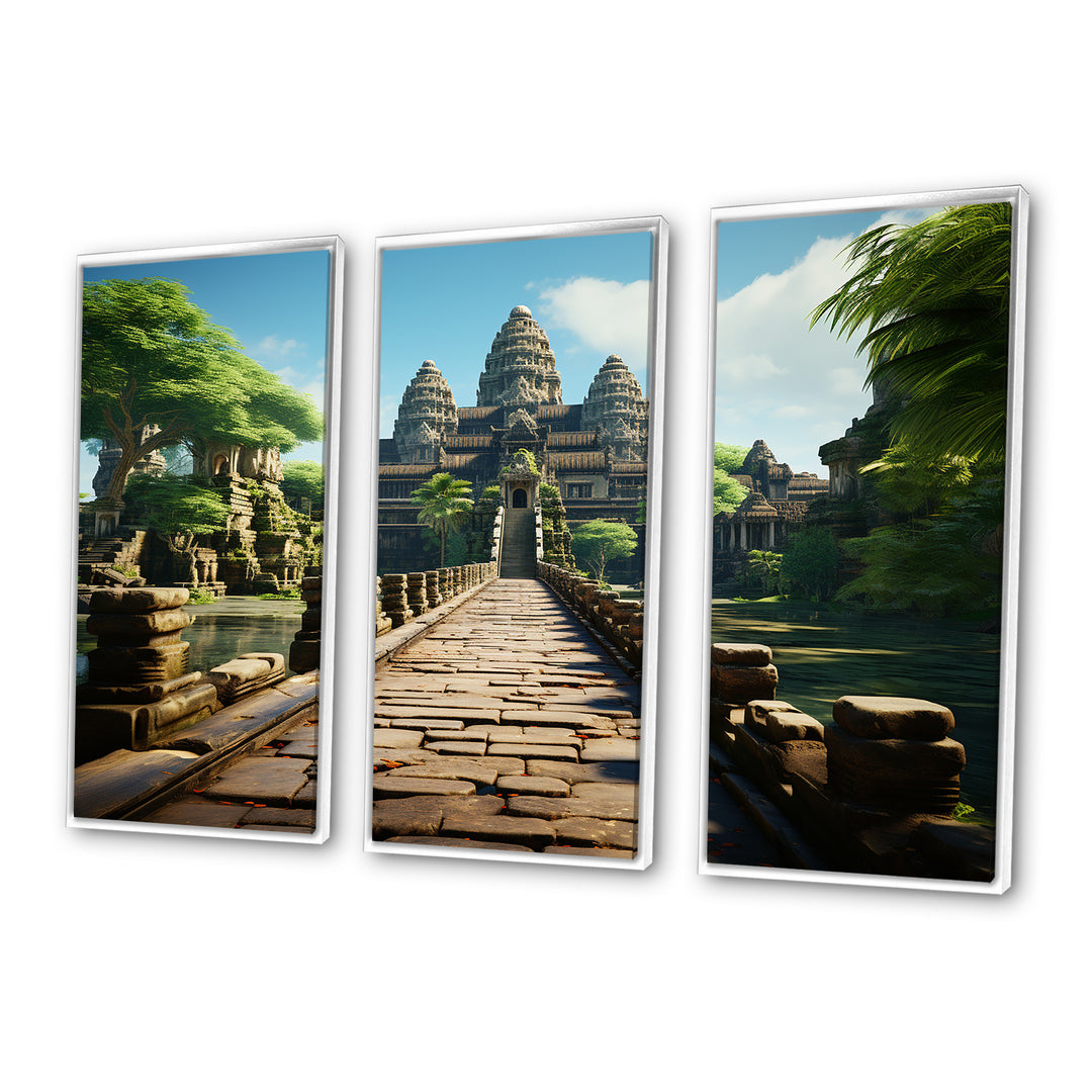 Asian Art Journey To Angkor II - Multi-Panels