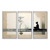 Asian Art Modern Zen I - Multi-Panel Canvas Prints