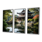 Asian Art Serene Pagoda I - Multi-Panels
