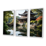 Asian Art Serene Pagoda I - Multi-Panels