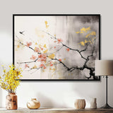 Asian Art Sumi Blossom I - People Canvas Wall Art