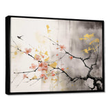 Asian Art Sumi Blossom I - People Canvas Wall Art