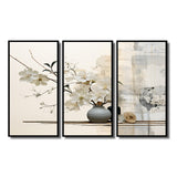 Asian Art Sumie Zen II - Split Panel Canvas Art