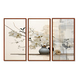 Asian Art Sumie Zen II - Split Panel Canvas Art