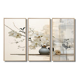 Asian Art Sumie Zen II - Split Panel Canvas Art