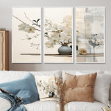 Asian Art Sumie Zen II - Split Panel Canvas Art