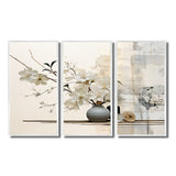 Asian Art Sumie Zen II - Split Panel Canvas Art