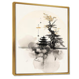 Asian Art Samurais Landscape II - People Canvas Wall Art