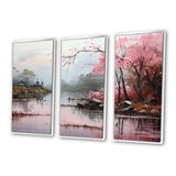Asian Art Zen Garden VII - 3-Piece Canvas Wall Art