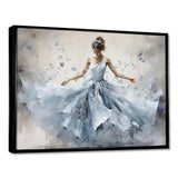 Blue Ballet Dance I - Fashion Canvas Wall Art