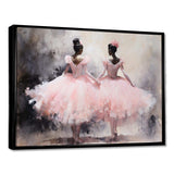 Pink Ballet Dance I - Fashion Canvas Wall Art