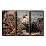 Chicken Barnyard Serenade - Multi-Panels