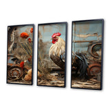 Chicken Barnyard Serenade - Multi-Panels
