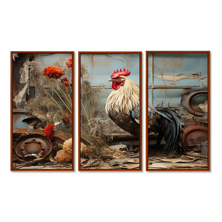 Chicken Barnyard Serenade - Multi-Panels