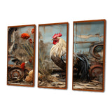 Chicken Barnyard Serenade - Multi-Panels