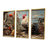 Chicken Barnyard Serenade - Multi-Panels