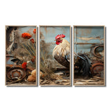 Chicken Barnyard Serenade - Multi-Panels
