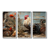 Chicken Barnyard Serenade - Multi-Panels