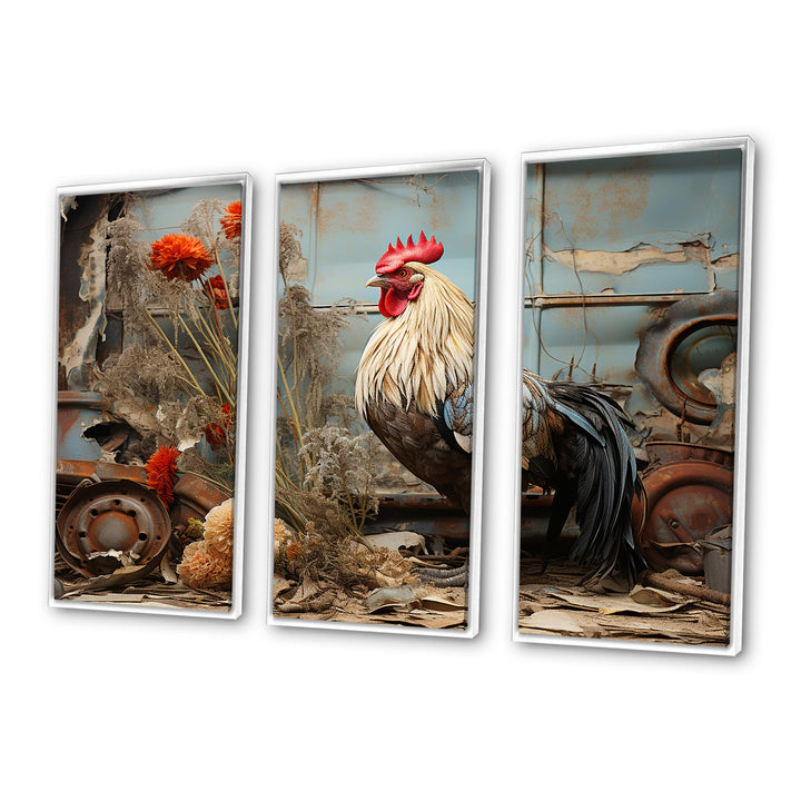 Chicken Barnyard Serenade - Multi-Panels